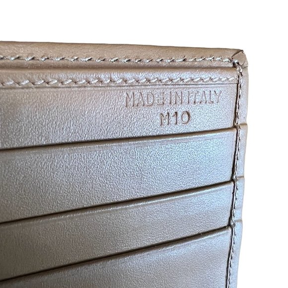 CELINE: Brown, Monogram Macadam Logo Wallet/Card Holder #1314 - Picture 5 of 6